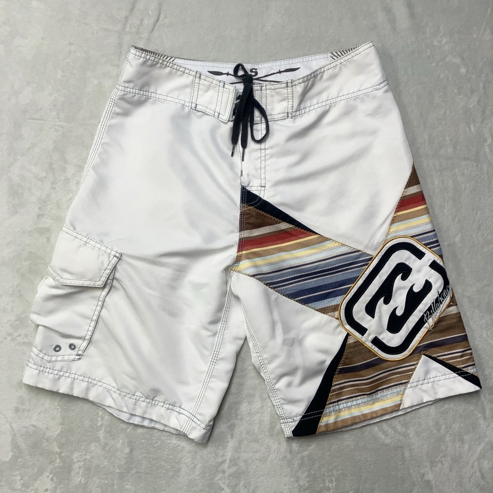 VTG Billabong Shane Dorian Board Shorts Mens 34x10 Surf Swim Trunks Unlined Y2K